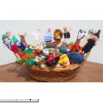 NEW ARRIVAL PERUVIAN ASSORTMENT VARIETY OF ANIMALS INSECTS BIRDS AND PEOPLE 20 FINGER PUPPETS TOYS HAND KNITTED  B00AL940YM